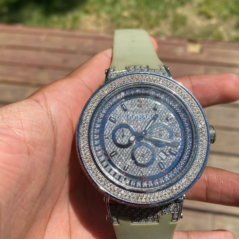 Don&Co diamond wrist watch